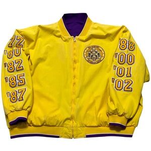 ❗️SOLD❗️G-III Sports LA Lakers Finals Champion Reversible Big Man Jacket